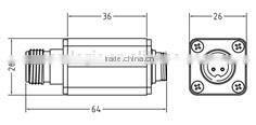 50 ohm(unbalanced) to 100 ohm(balanced) Wideband Balun Transformers