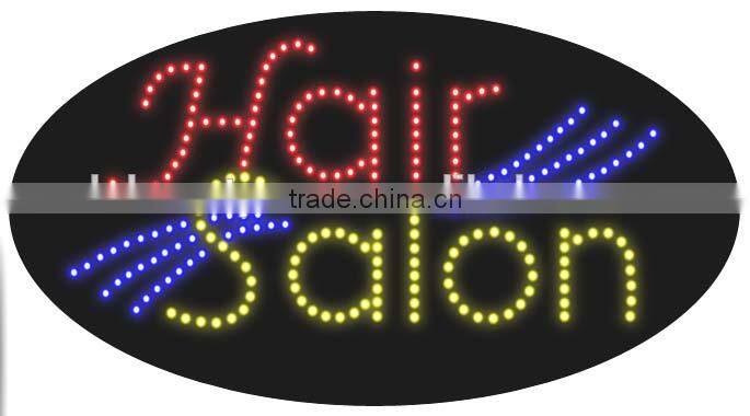 Hair Salon LED Sign adviterising sign for the beauty salon nail shops OEM is welcome