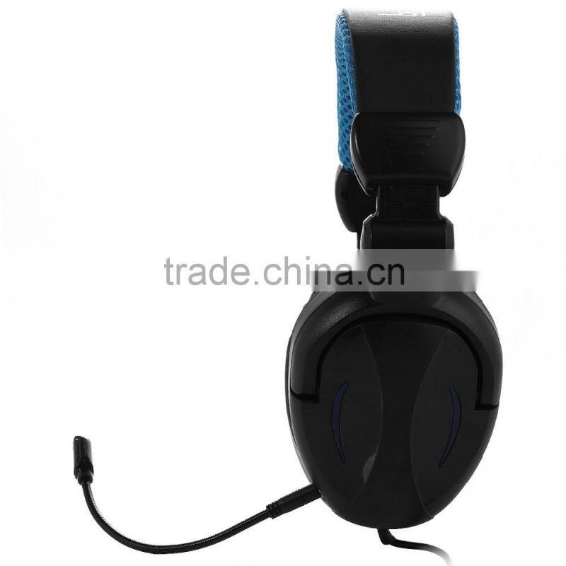 Super Bass stereo tablet headset Gaming PC gaming headphone for PS4/Xbox one with removable mic foldable headband