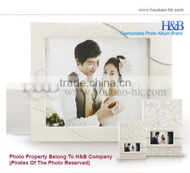 Promotional Wholesale A4 Leather Wedding Digital Photo Album