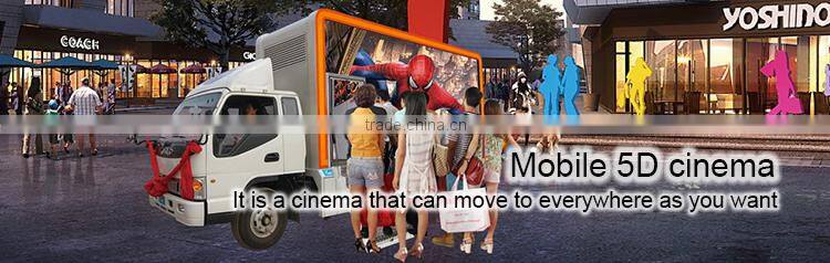 thrilling but virtual feeling 7d simulator arcade racing car game machine