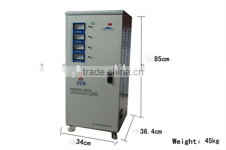 2016 New SVC 10kva Single Phase Automatic AC Voltage Stabilizer Regulator Transformer for Home from YueQing Factory