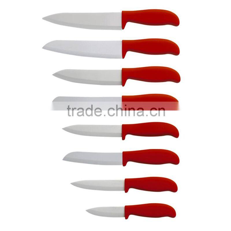 Ceramic Zirconia Knife 3" Fruit knife, 4" Paring Knife, 5" Utility Knife, 6" Chef Knife, 7" Chef Knife Kitchen Santoku Knives