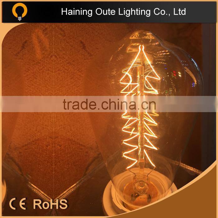 Wholesale Price Retro Vintage Edison Bulb Light ST14 Filament Bulb Edison Lamp Home Decor Lights