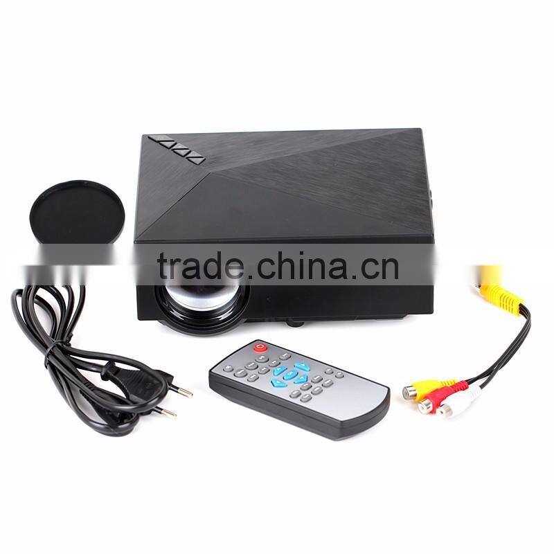 Hot sale! GM50 Upgrade GM60 GIFT HDMI Cable MINI Projector For Video Games TV Home Theater Movie Support HDMI VGA AV SD GM60