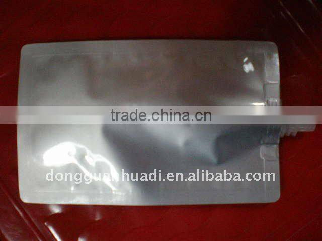 600ml hair spa cream doypack with spout in center