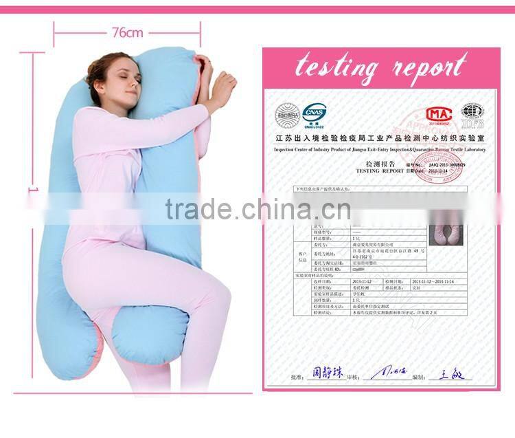 U-shaped Cotton Pregnancy Maternity Pillow