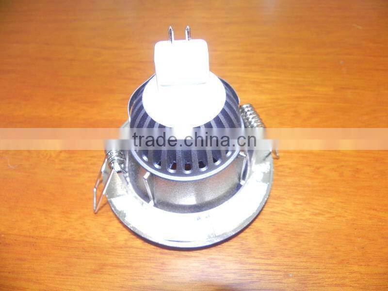 Mini spot DC12V 3*1W led spot showcase light LC7123Y