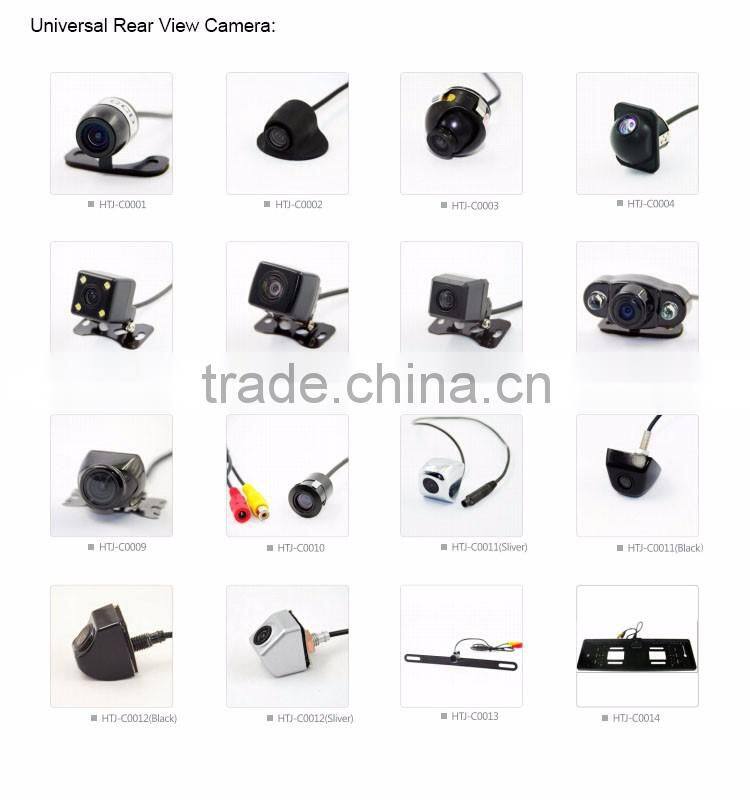 Rear view parking assistance car camera with night vision
