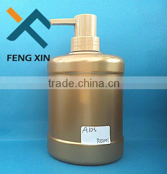 Personal Care Use 800ml PET Plastic Material Bottle and lotion pump