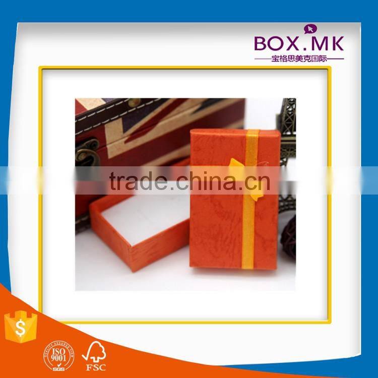 Cheaper High Quality Rectangle Pink Custom Made Jewelry Boxes