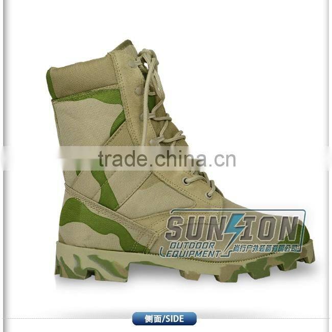 Hot-selling caomo boots, tactical boots adopt suede cowhide leather