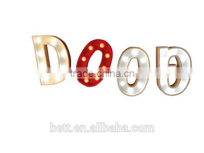 marquee letter lights WPC material letter light
