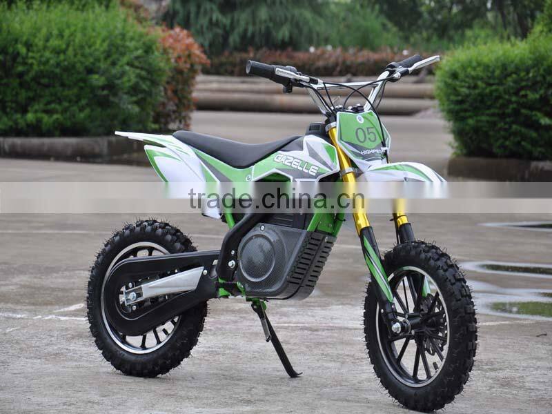 500W 36V Electric Mini Dirt Bike lithium battery for kids