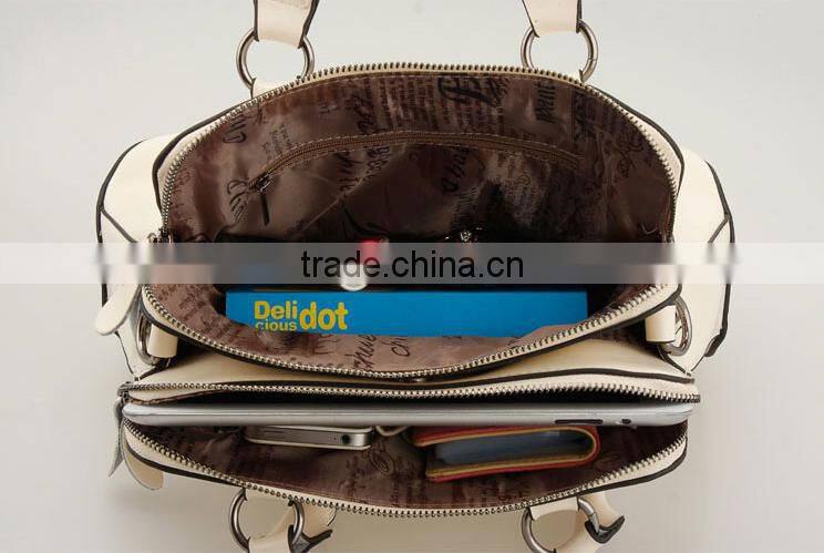 High quality women leather handbags bags manufacture