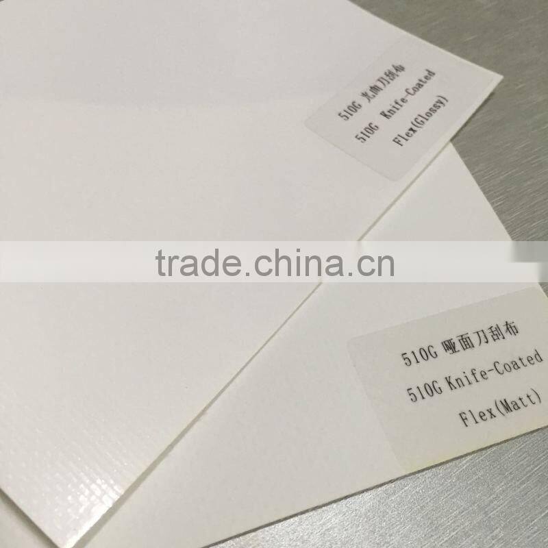 510g Glossy/Matte Knife-coated Flex Banner