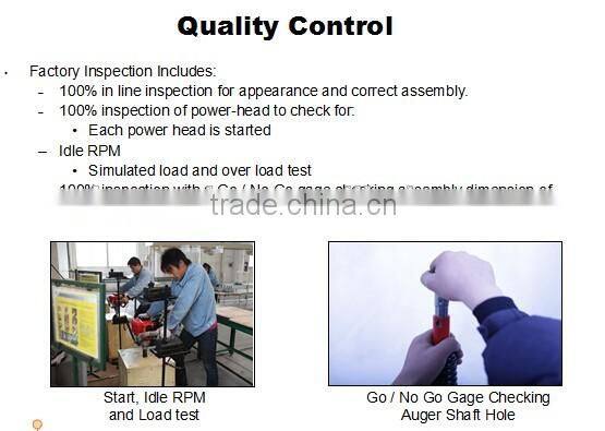 Thunderbay Y43 43cc Earth Auger/ Post Hole Auger