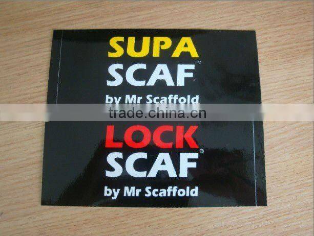 Vinyl sticker custom printing guangzhou