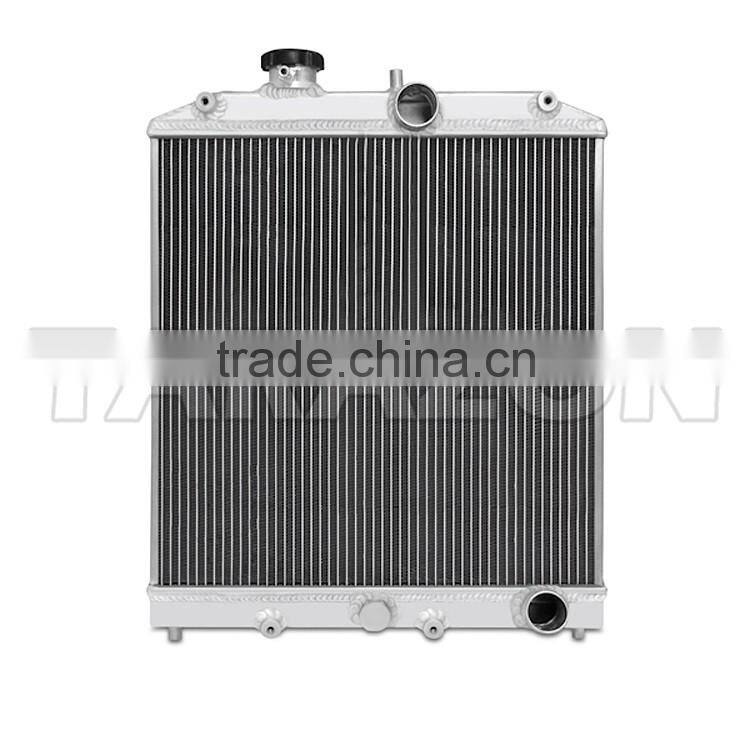 TIG-welded Aluminum Brazed Core Car Radiator For Honda Civic 1992-2000