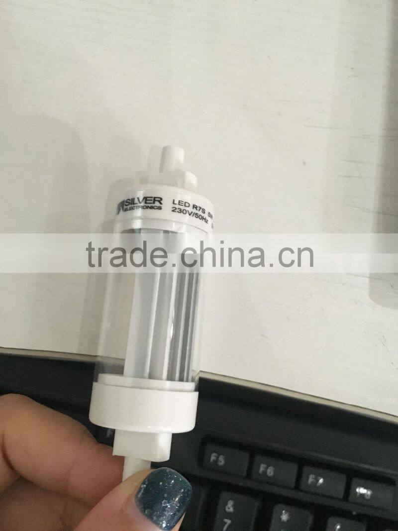 2016 New R7S with CE RoHS ERP certifited 9W 2700K 360 degree led lamp for outdoor lighting