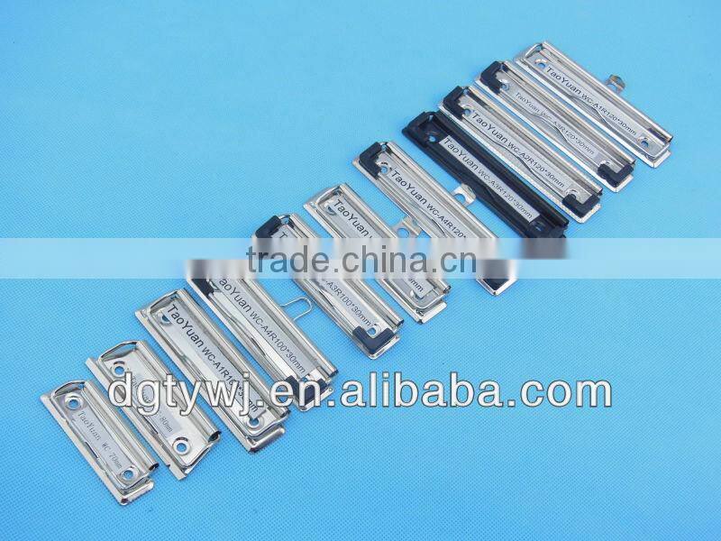 2015 office product sale 100mm metal wire clip&clipboard clips&folding clipboard