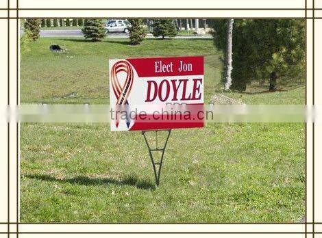 corflute pp advertising board for outdoor use