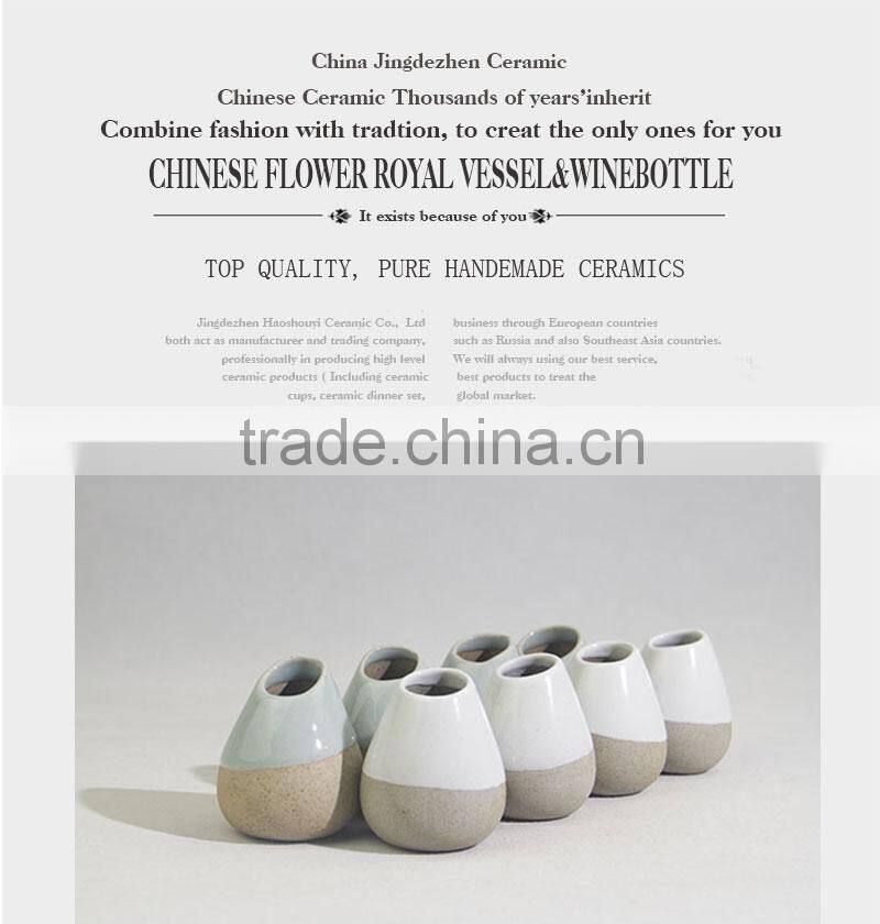Clay design jingdezhen beautiful ceramic vase for home decorative CC-D090