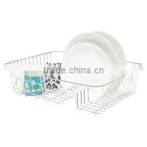 Icegreen Silver Stainless Steel In-Sink Dish Rack/ Drain Rack