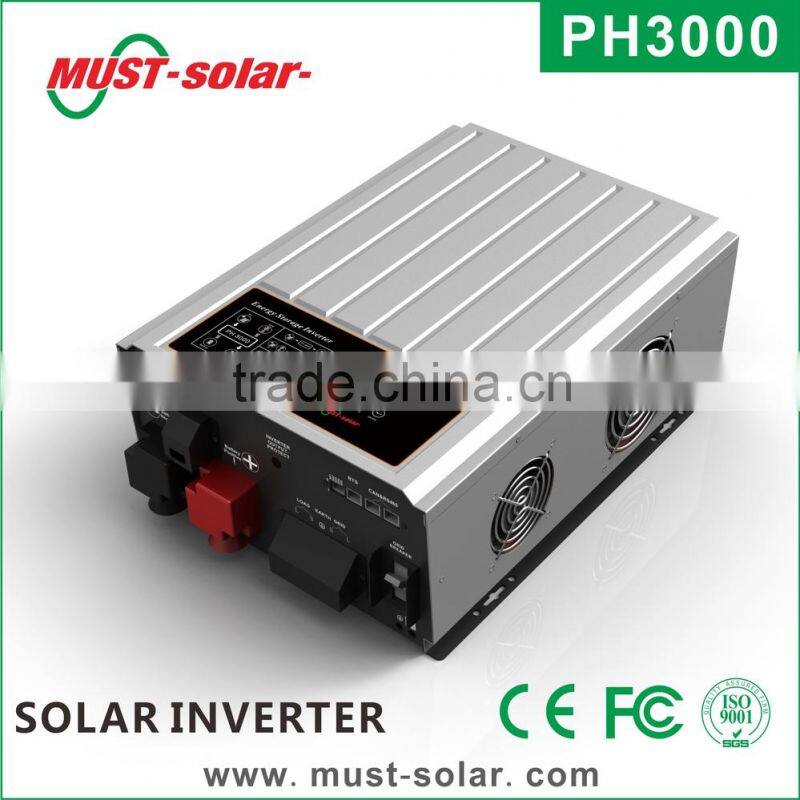 MUST 3kw grid tie solar power inverter with MPPT solar charge controller