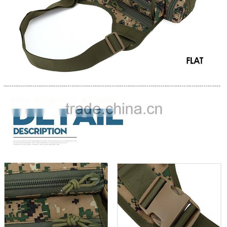 Outdoor travelling bag 800D army camouflage camera shoulder bag