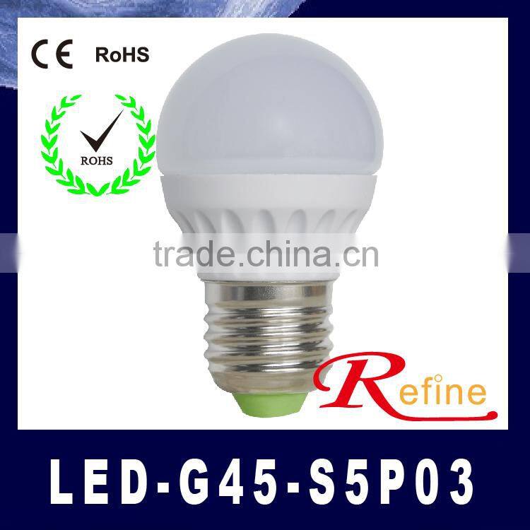led candle bulb big sale 3W 5W e14 CE/ROHS led lights
