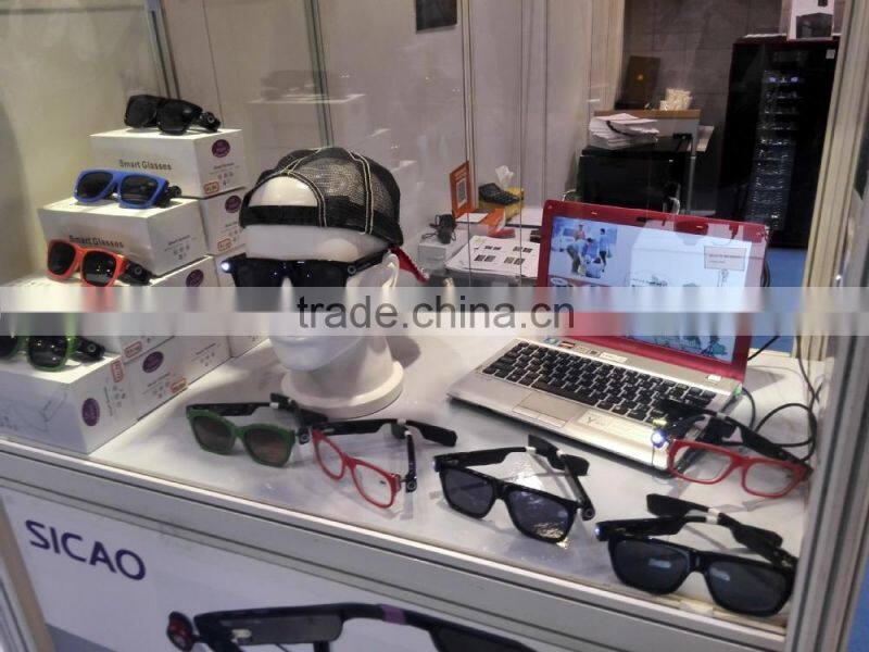 2014 Innovative Smart Glasses with Bluetooth Use When Walking and Driving
