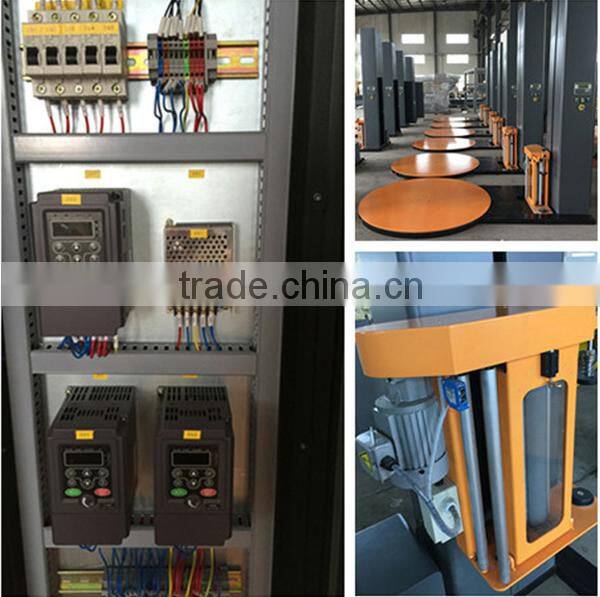 Chemical material pallet transportation film wrapping machine