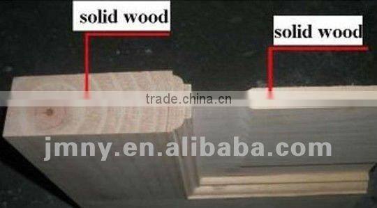 solid wood pine glass door