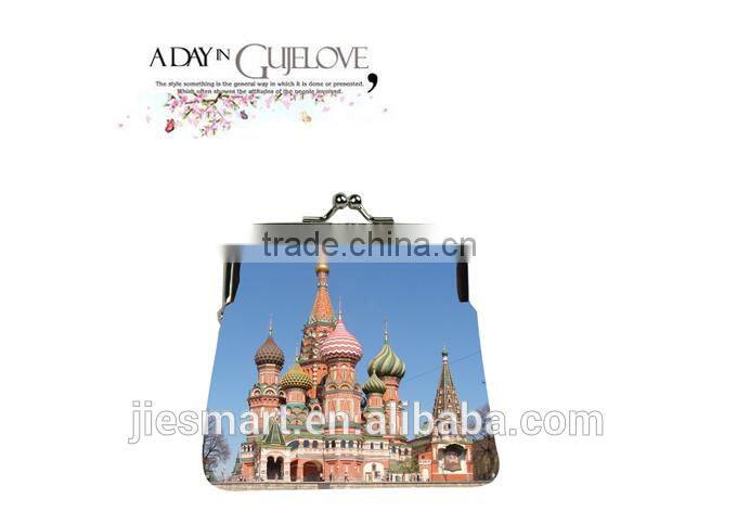 JSMART coin purse digital printing coin clutch