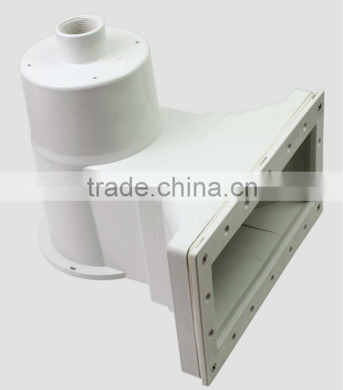 Poolstar P2003 one piece wide mouth skimmer pool wall skimmer