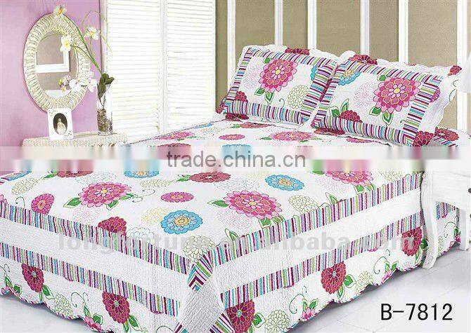 100% cotton elegant 3pcs Bedding Set