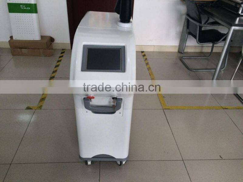 1064nm and 532nm Strong Power Tattoo Pigment Removal Skin Rejuvenation Vertical Q-Switch Laser