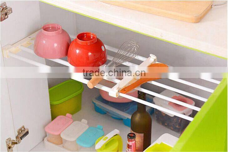 DIY Extendable Garment Rack Adjustable Wardrobe Rack