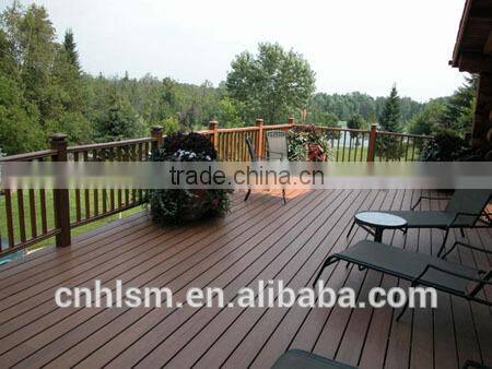 Easy Install WPC Decking balcony Decking Wood Flooring