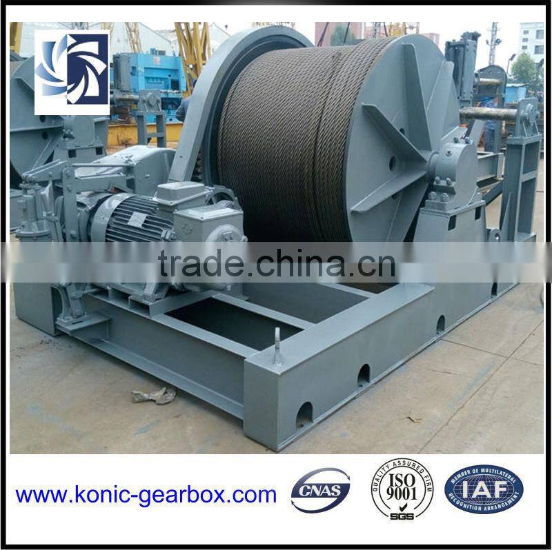 Underground Mining winch, 500kg electric trawl winch