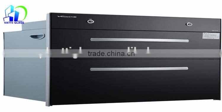 The coated glass switch panel