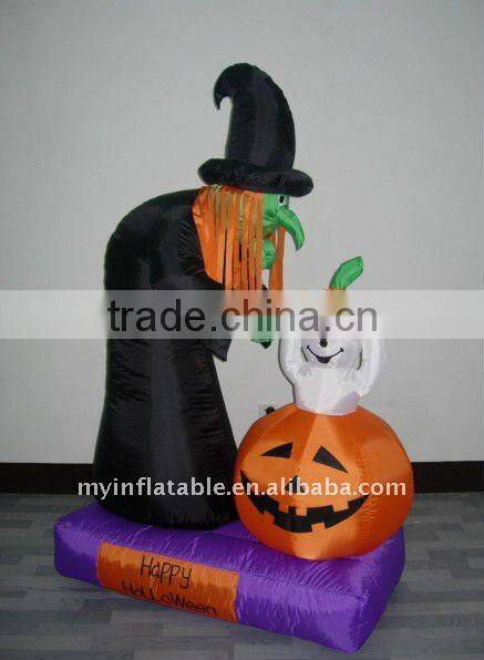 Airblown Halloween Pumpkin