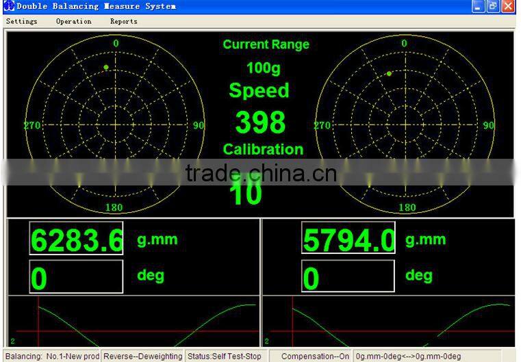 Automatic machine YYW-500A portable dynamic balancing machine