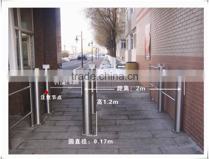 Bank swing barrier turnstile , RFID swing turnstile gate for access control system