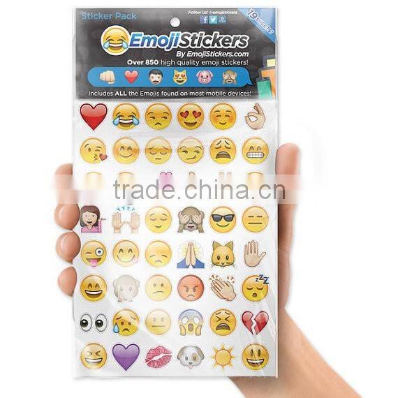 Lovely Emoji stickers/paper sticker/cute cartoon Emoji sticker