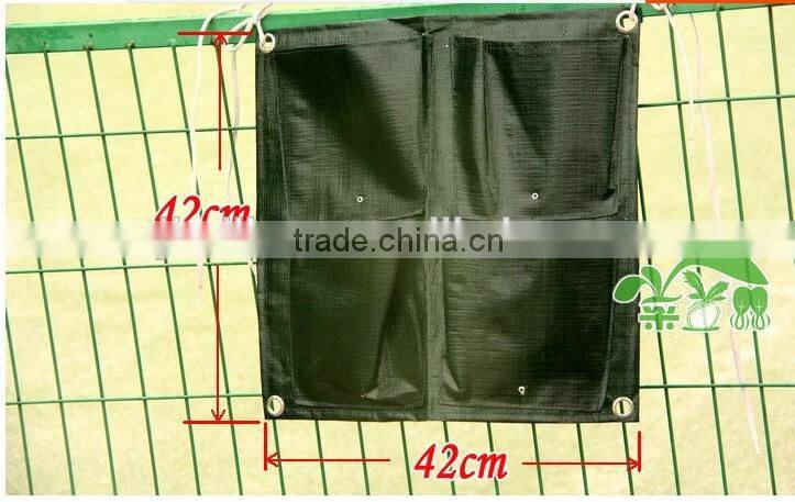PE WOVEN Vertical Wall Garden Planter, Vertical Garden Wall Pocket Planter Bags,Vertical Hanging Garden Wall Planter