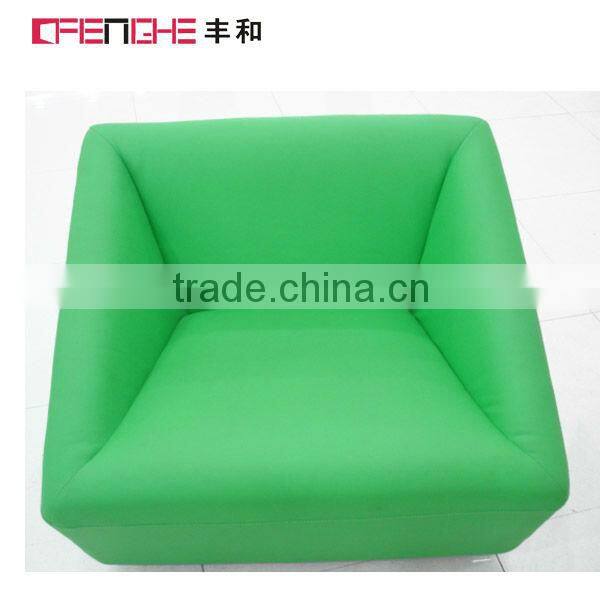 strainless steel office sofa set leisure sofa 807