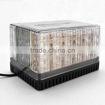 White And Yellow 12V/24V LED Strobe Warning Light Warning Blinker