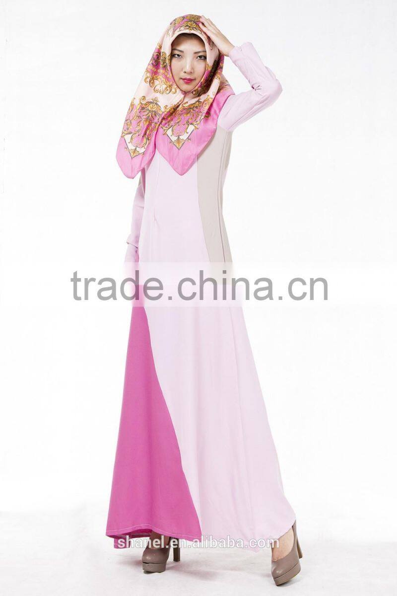 Muslim new style women long dress hot sale islamic clothing abaya